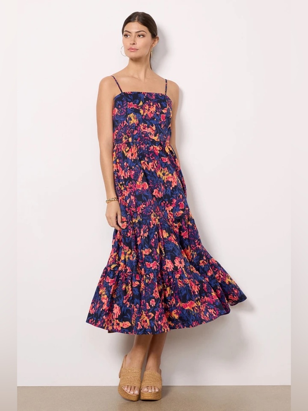 Evereve Norah Midi Dress, Size L